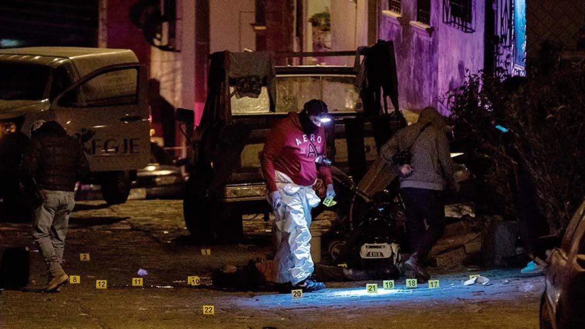 Ataque armado en la calle Santa Rosa en la colonia Marianita